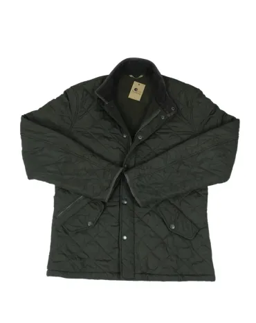 CAZADORA BARBOUR ACOLCHADA HOMBRE VERDE MILITAR