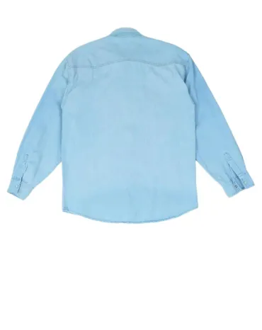CAMISA VAQUERA GENERAL COMPANY HOMBRE AZUL CLARO