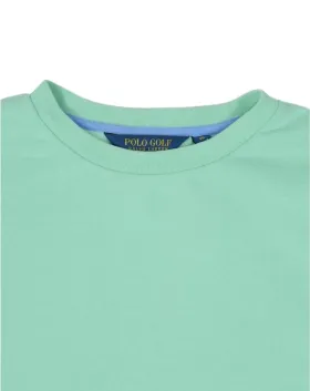 SUDADERA CUELLO REDONDO POLO GOLF UNISEX VERDE MENTA