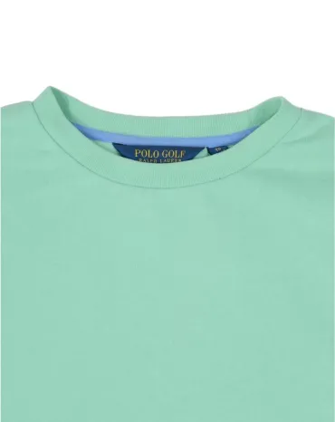 SUDADERA CUELLO REDONDO POLO GOLF UNISEX VERDE MENTA