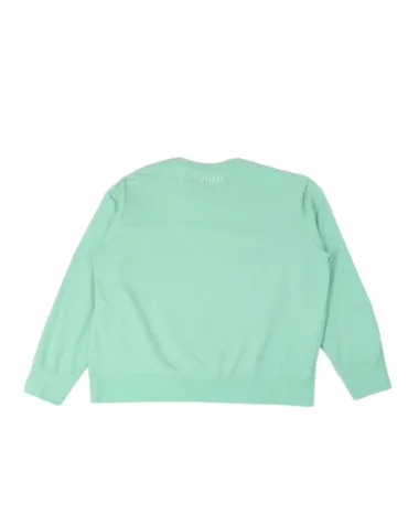 SUDADERA CUELLO REDONDO POLO GOLF UNISEX VERDE MENTA