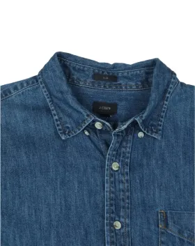 CAMISA J. CREW DENIM HOMBRE AZUL