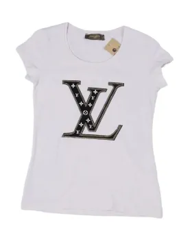 CAMISETA DE MANGA CORTA LOUIS VUITTON MUJER ROSA CLARO