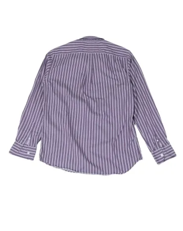 CAMISA HARMONT & BLAINE HOMBRE MALVA RAYAS BLANCAS