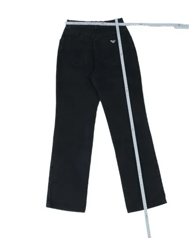PANTALÓN VAQUERO ARMANI JEANS MUJER NEGRO