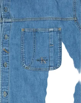 CAMISA VAQUERA CALVIN KLEIN UNISEX AZUL DENIM