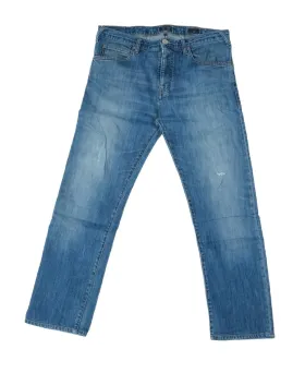 VAQUEROS ARMANI JEANS HOMBRE AZUL DESLAVADO