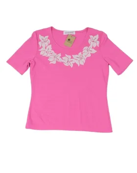 CAMISETA ROCCOBAROCCO MUJER ROSA FUCSIA