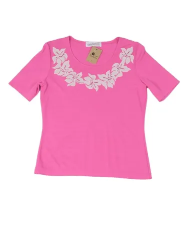 CAMISETA ROCCOBAROCCO MUJER ROSA FUCSIA