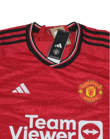 CAMISETA DE FÚTBOL MANCHESTER UNITED ADIDAS ROJA