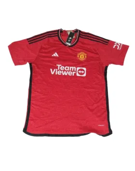 CAMISETA DE FÚTBOL MANCHESTER UNITED ADIDAS ROJA