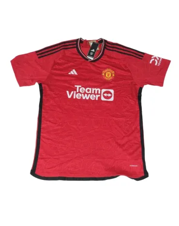 CAMISETA DE FÚTBOL MANCHESTER UNITED ADIDAS ROJA