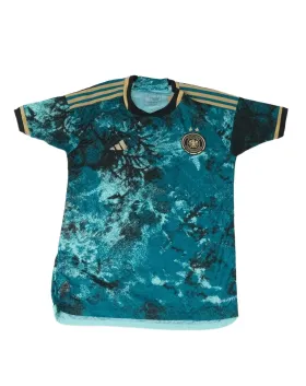 CAMISETA DE FÚTBOL SELECCIÓN ALEMANIA ADIDAS TURQUESA