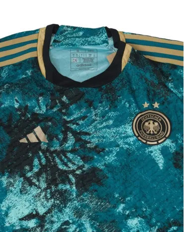 CAMISETA DE FÚTBOL SELECCIÓN ALEMANIA ADIDAS TURQUESA