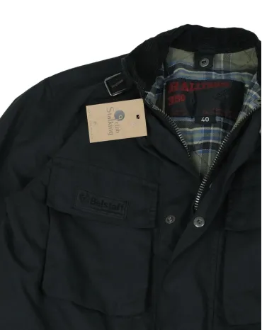 CHAQUETA BELSTAFF CAMPERA HOMBRE NEGRA