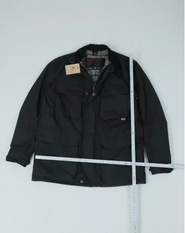 CHAQUETA BELSTAFF CAMPERA HOMBRE NEGRA