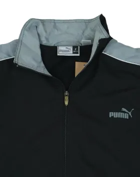 TRACK JACKET PUMA HOMBRE NEGRO Y GRIS