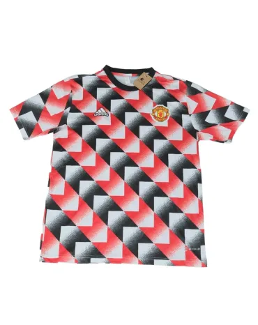 CAMISETA MANCHESTER UNITED ADIDAS ROJA Y NEGRA