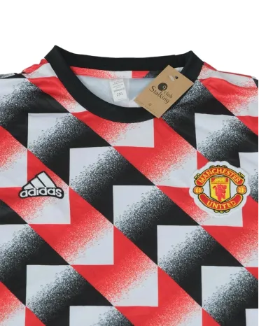 CAMISETA MANCHESTER UNITED ADIDAS ROJA Y NEGRA
