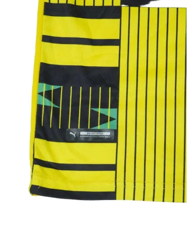 CAMISETA DE FÚTBOL SELECCIÓN DE GHANA PUMA AMARILLA Y NEGRA