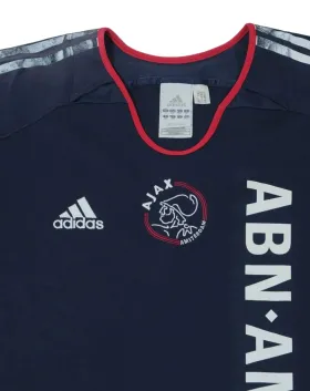CAMISETA FÚTBOL AJAX ÁMSTERDAM ADIDAS AZUL MARINO