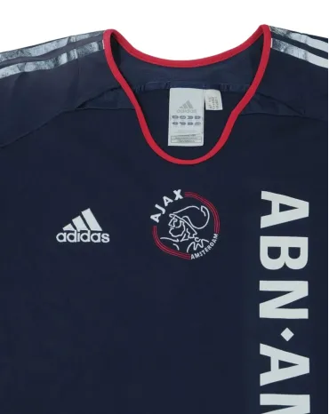 CAMISETA FÚTBOL AJAX ÁMSTERDAM ADIDAS AZUL MARINO