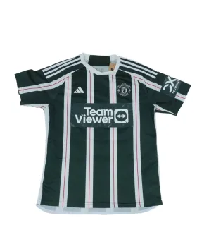 CAMISETA MANCHESTER UNITED ADIDAS VERDE A RAYAS