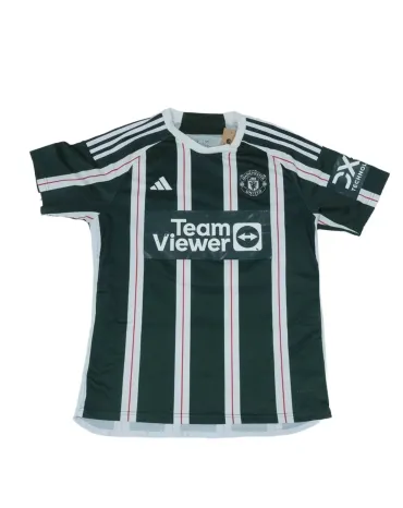 CAMISETA MANCHESTER UNITED ADIDAS VERDE A RAYAS