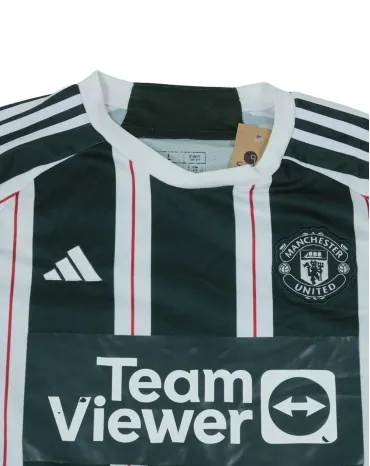 CAMISETA MANCHESTER UNITED ADIDAS VERDE A RAYAS