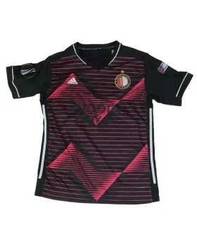 CAMISETA FEYENOORD ROTTERDAM ADIDAS NEGRA Y ROSA