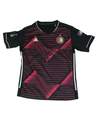 CAMISETA FEYENOORD ROTTERDAM ADIDAS NEGRA Y ROSA