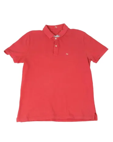 POLO FAY HOMBRE ROJO CORAL