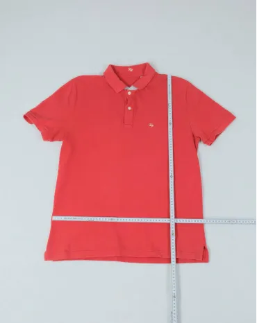 POLO FAY HOMBRE ROJO CORAL