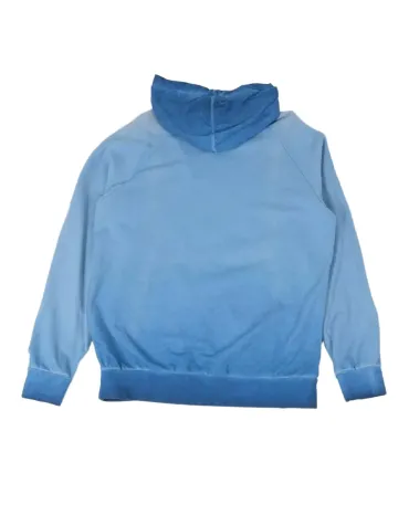 SUDADERA CON CAPUCHA RIFLE UNISEX AZUL DEGRADADO