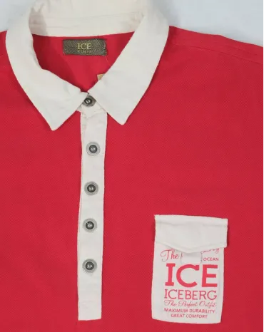 POLO ICEBERG UNISEX ROJO