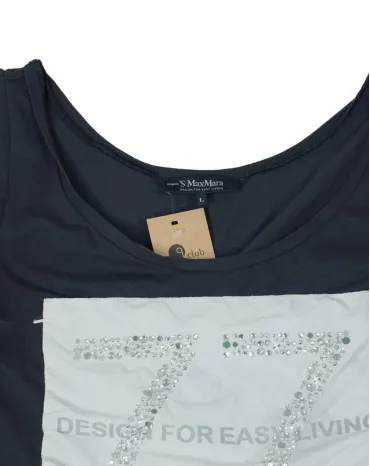 TOP DE TIRANTES S MAX MARA MUJER AZUL MARINO
