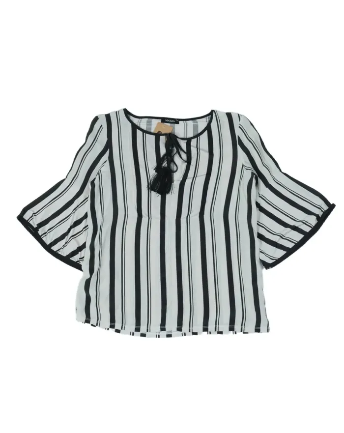 BLUSA MAX&Co MUJER BLANCO Y NEGRO