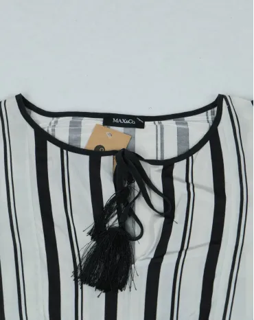 BLUSA MAX&Co MUJER BLANCO Y NEGRO