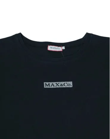 CAMISETA MAX&CO. MUJER NEGRA