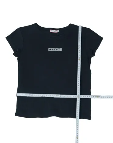 CAMISETA MAX&CO. MUJER NEGRA