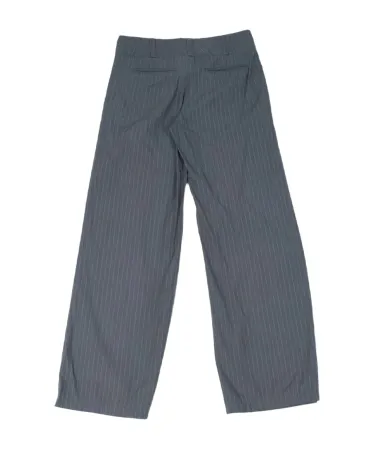 PANTALÓN ARMANI JEANS MUJER GRIS CON RAYAS BLANCAS