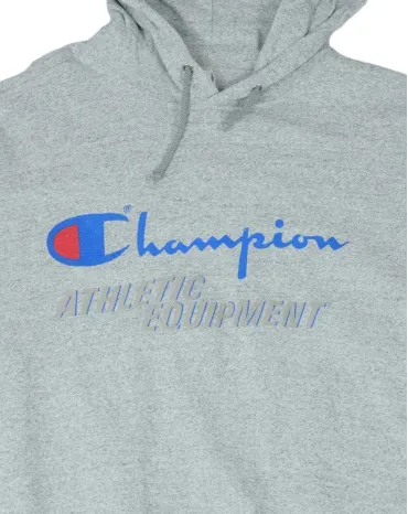 SUDADERA CON CAPUCHA CHAMPION UNISEX GRIS CLARO