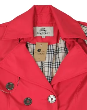 TRENCH BURBERRY MUJER ROJO