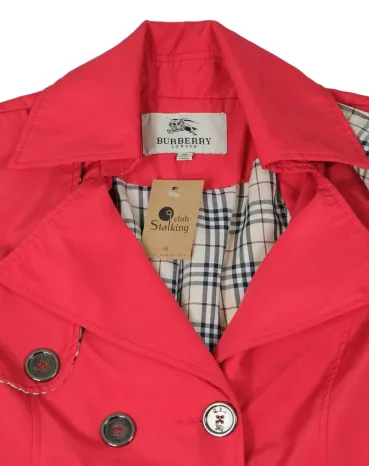 TRENCH BURBERRY MUJER ROJO