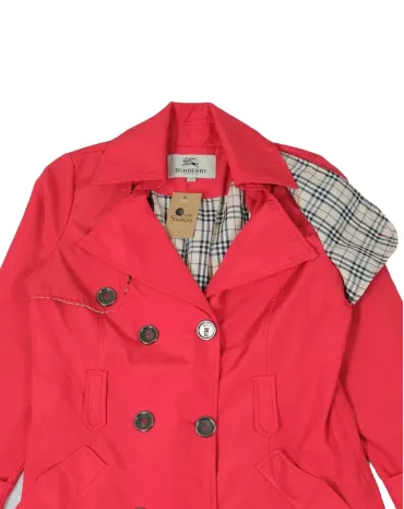 TRENCH BURBERRY MUJER ROJO