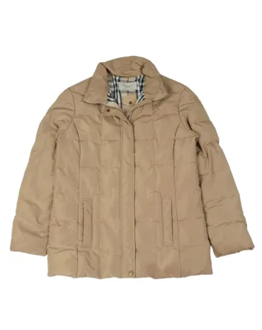 PLUMÍFERO BURBERRY MUJER BEIGE