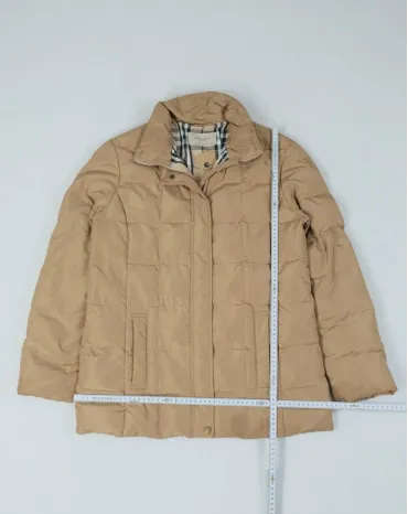 PLUMÍFERO BURBERRY MUJER BEIGE