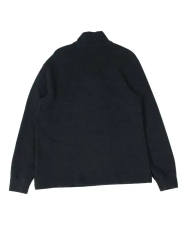 JERSEY CUELLO ALTO CON CREMALLERA POLO RALPH LAUREN HOMBRE GRIS ANTRACITA