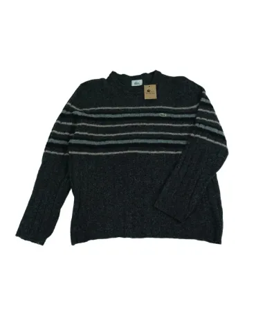 JERSEY LACOSTE HOMBRE GRIS ANTRACITA