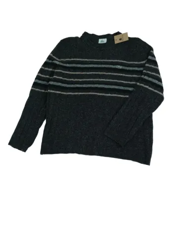 JERSEY LACOSTE HOMBRE GRIS ANTRACITA